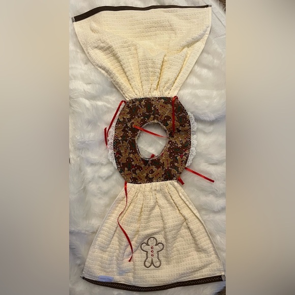 Gingerbread Dress Kitchen Towel - Picture 4 of 4